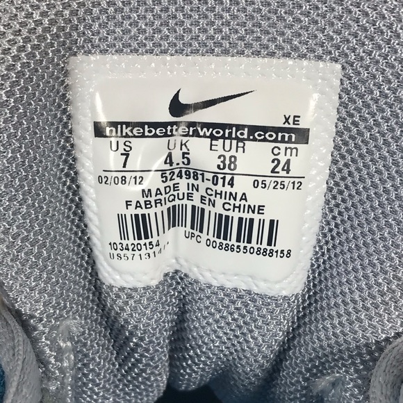 Nike Pegasus 29 Womens Sz 7 shoes grey - Picture 8 of 8